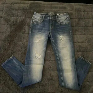 💜MISS ME Women's Distressed Super soft jeans Size 26